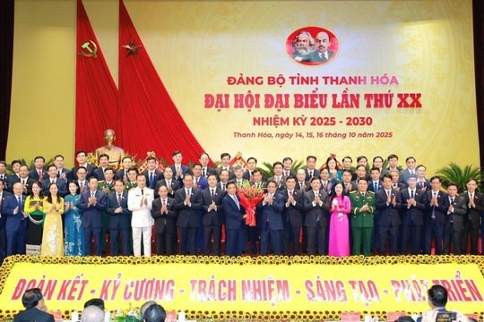 Danh sách 69 người trúng cử Ban Chấp hành Đảng bộ tỉnh Thanh Hóa