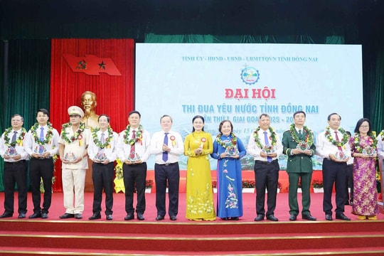 Đồng Nai tổ chức Đại hội Thi đua yêu nước giai đoạn 2025-2030