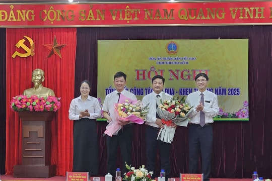 TAND Lai Châu được đề nghị nhận Cờ Thi đua Chính phủ