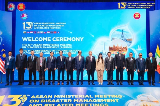 Việt Nam cam kết sát cánh ASEAN ứng phó thiên tai