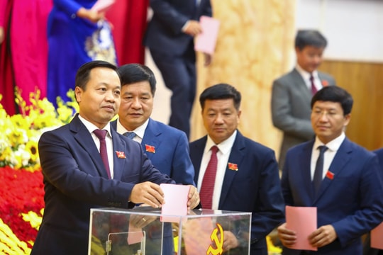 Ông Trần Tiến Dũng được bầu làm Bí thư Tỉnh ủy Điện Biên