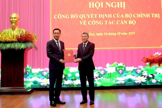 Ông Lê Ngọc Quang giữ chức Bí thư Thành ủy Đà Nẵng