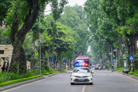 Phương án phân luồng giao thông phục vụ Đại hội Đảng bộ TP. Hà Nội