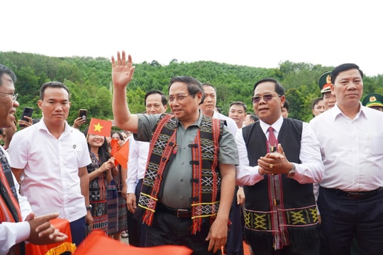 Thủ tướng dự lễ khởi công Trường liên cấp vùng biên Đà Nẵng