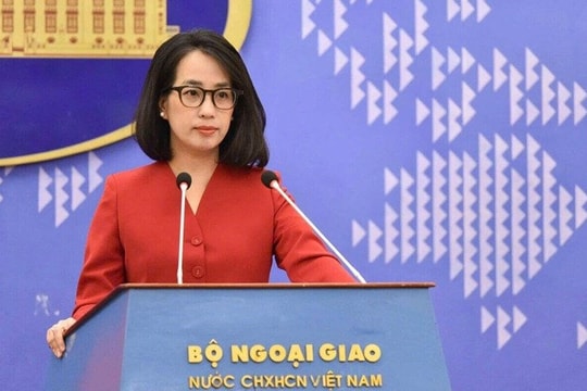 Việt Nam lên tiếng về vụ việc tàu Trung Quốc và Philippines ở Trường Sa