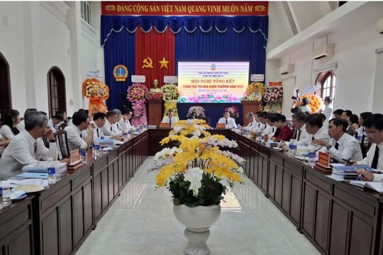 Cụm thi đua số VI tiếp tục đổi mới mạnh mẽ, nâng cao chất lượng xét xử