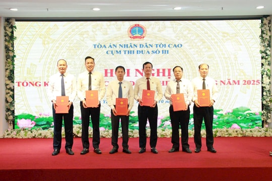 Cụm thi đua số III - TAND: Tiếp tục đổi mới, nâng cao toàn diện công tác thi đua, khen thưởng