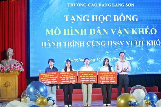 Trường Cao đẳng Lạng Sơn với “Hành trình cùng sinh viên vượt khó”
