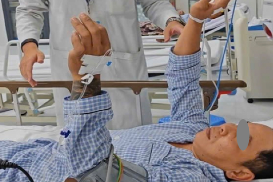 Bệnh nhân đột quỵ đầu tiên được cứu sống ở Côn Đảo