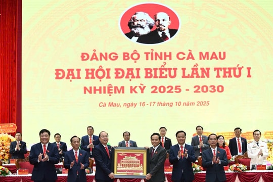 Đại hội Đảng bộ tỉnh Cà Mau lần thứ I thành công tốt đẹp