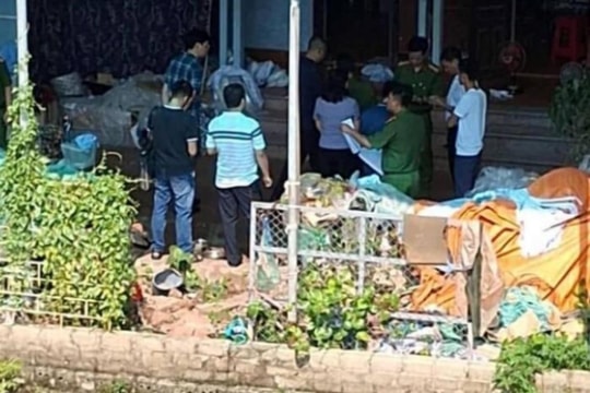 Điều tra vụ cụ ông tử vong trong bể nước, người vợ bị thương nặng