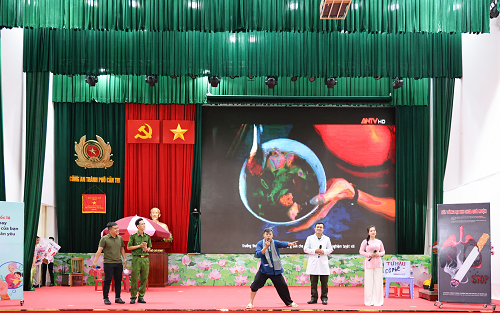 Sôi nổi Hội thi “Tìm hiểu, sáng kiến phòng, chống tác hại thuốc lá năm 2025”