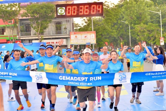 Hàng nghìn người tham gia Giải chạy Gemadept Run 2025