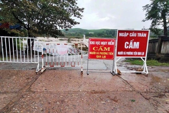 Quảng Ngãi: Lên phương án di dời dân đến nơi an toàn và cho học sinh nghỉ khi thời tiết xấu