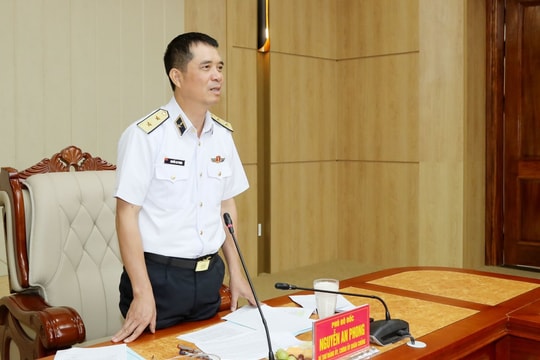 Quân chủng Hải quân đề nghị tặng Cờ thi đua năm 2025