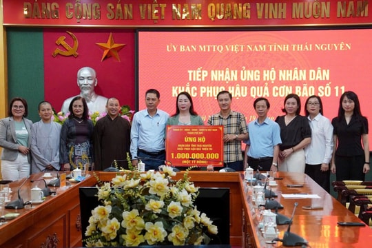 TP Huế hỗ trợ 4 tỷ đồng giúp nhân dân các tỉnh phía Bắc khắc phục hậu quả bão lũ