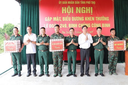 Phú Thọ tri ân Lữ đoàn Công binh 249