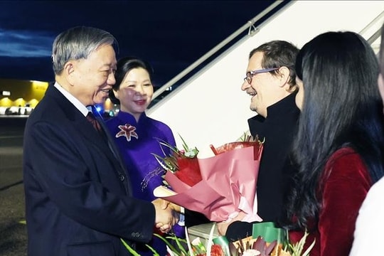 Tổng Bí thư Tô Lâm bắt đầu thăm chính thức Cộng hòa Phần Lan