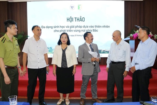 Thúc đẩy bảo tồn đa dạng sinh học gắn với phát triển bền vững vùng núi phía Bắc