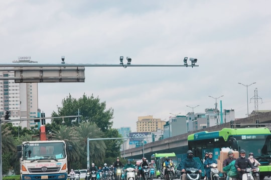 Camera AI sẽ hoạt động đồng loạt trên đường phố Hà Nội từ tháng 12