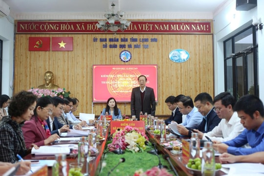 Bộ GD&ĐT hỗ trợ Lạng Sơn trong công tác khắc phục hậu quả thiên tai