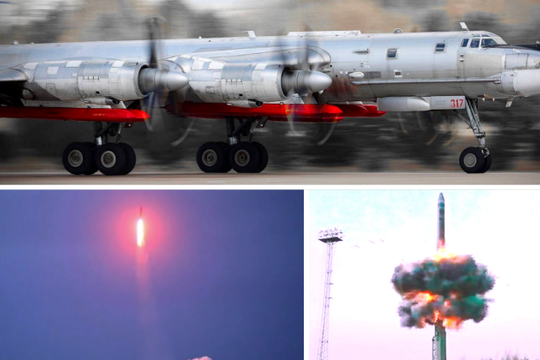 Yars, Sineva và Tu-95MS đồng loạt khai hỏa, Nga phô diễn sức mạnh răn đe hạt nhân