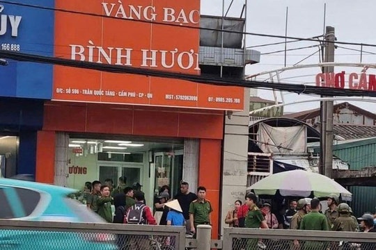 Đối tượng cướp tiệm vàng ở Quảng Ninh ra đầu thú sau vài giờ gây án