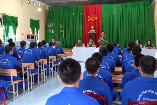 Lan tỏa yêu thương tại Cơ sở cai nghiện ma túy Huế