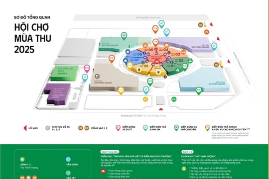 Trải nghiệm - Tiện ích - Di chuyển thông minh cho khách tham quan Hội chợ mùa thu