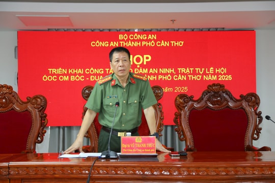 Tăng cường bảo đảm an ninh, trật tự Lễ hội Oóc Om Bóc - Đua ghe Ngo năm 2025