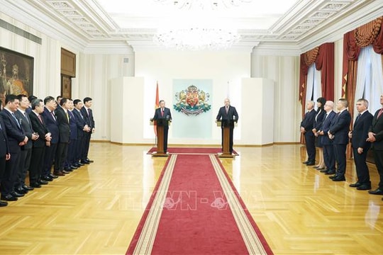 Tuyên bố chung Việt Nam và Bulgaria về thiết lập Đối tác Chiến lược