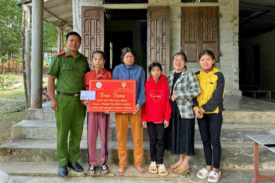 Chắp cánh ước mơ đến trường từ mô hình “Em nuôi của Đoàn”