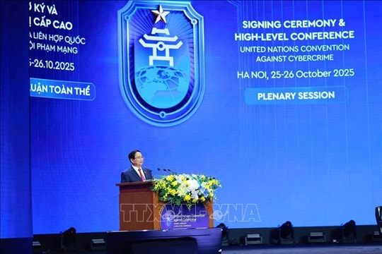 Thủ tướng Phạm Minh Chính kêu gọi các nước cùng thực hiện '5 đẩy mạnh' triển khai Công ước Hà Nội