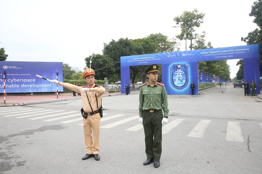 An ninh được đảm bảo tuyệt đối cho Lễ mở ký Công ước Hà Nội