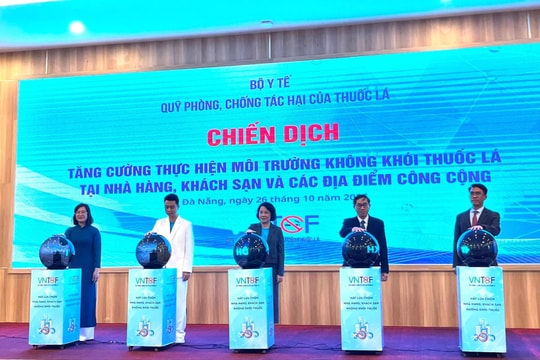 Triển khai chiến dịch thực hiện môi trường không khói thuốc tại nhà hàng, khách sạn