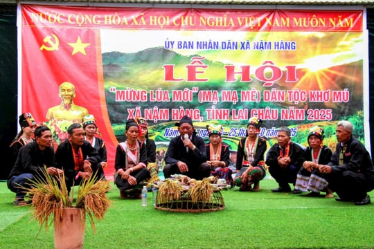 Lễ hội Mừng lúa mới (Mạ Mạ Mê) - nét đẹp văn hóa độc đáo của người Khơ Mú ở bản Nậm Manh