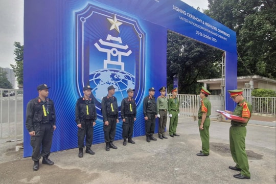 Bảo đảm an ninh tuyệt đối cho lễ ký “Công ước Hà Nội 2025”