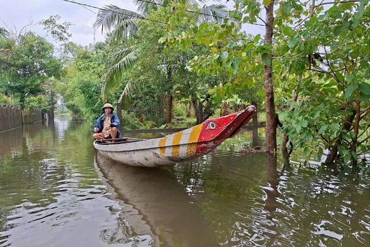 Thành phố Huế mưa to kéo dài, hồ Tả Trạch chủ động giảm xả nước