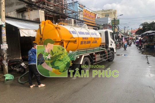 Môi Trường Tâm Phúc - đơn vị hút hầm cầu tại TP.HCM uy tín, trách nhiệm