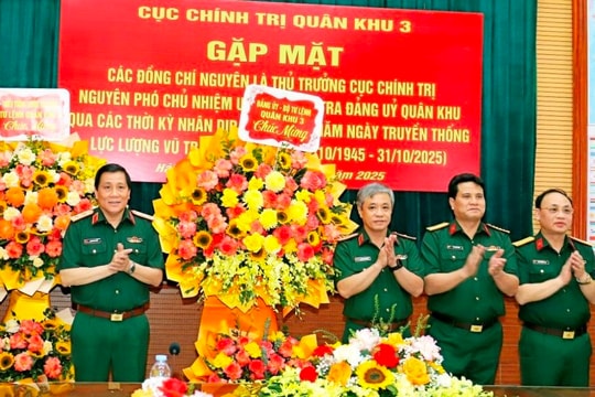 Gặp mặt kỷ niệm 80 năm Ngày truyền thống LLVT Quân khu 3