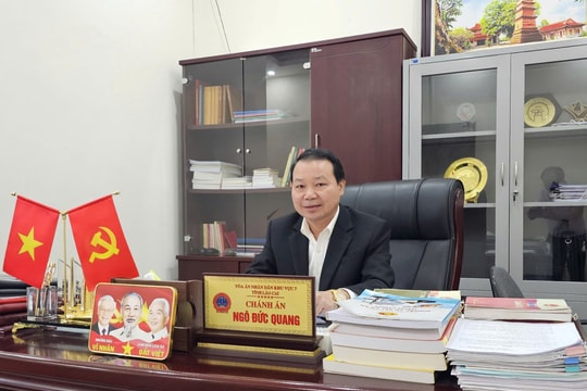 Chánh án Ngô Đức Quang: Người Thẩm phán hết lòng vì công lý, tận tụy với nhân dân