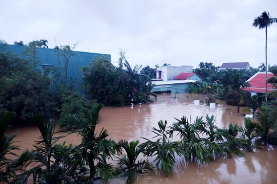 Lũ đặc biệt lớn trên sông Vu Gia – Thu Bồn