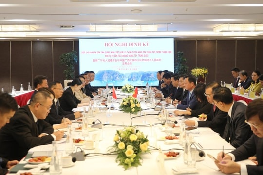 Quảng Ninh thúc đẩy hợp tác với thành phố Phòng Thành Cảng (Trung Quốc)