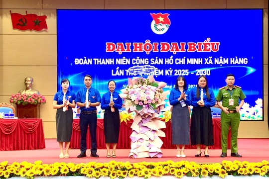 Đại hội Đại biểu Đoàn TNCS Hồ Chí Minh xã Nậm Hàng lần thứ I, nhiệm kỳ 2025 - 2030