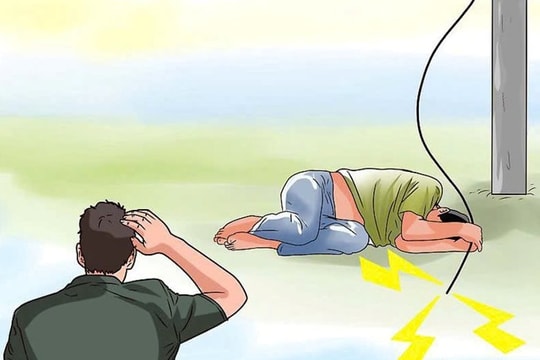 Bị điện giật tử vong do tường nhà ẩm ướt