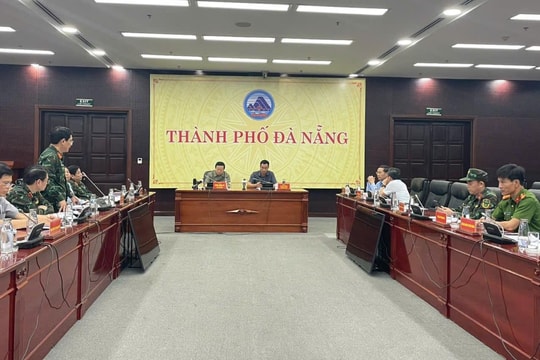 Phó Thủ tướng Trần Hồng Hà làm việc với lãnh đạo TP. Đà Nẵng về ứng phó mưa lũ