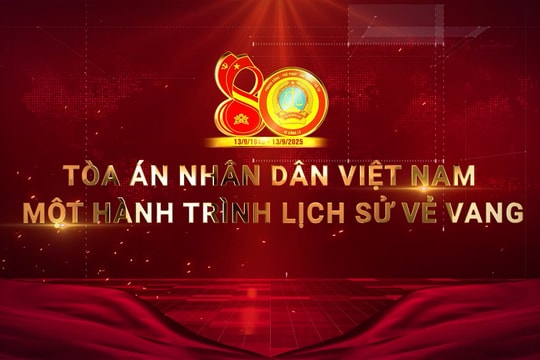 Tổng kết cuộc thi trực tuyến “Tìm hiểu lịch sử 80 năm Tòa án nhân dân"
