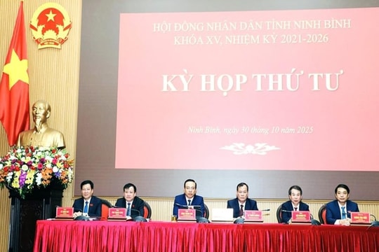 Ninh Bình: HĐND tỉnh thông qua 14 Nghị quyết tại Kỳ họp thứ 4