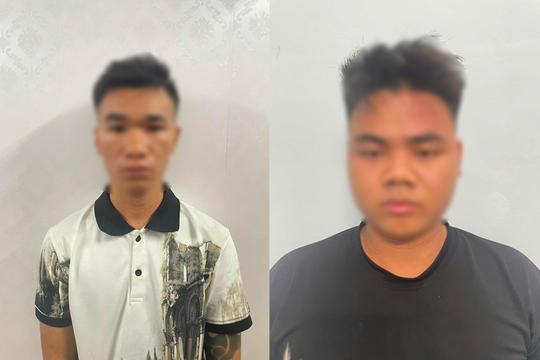 Bắt 2 thanh niên cướp xe máy khi giao dịch mua bán