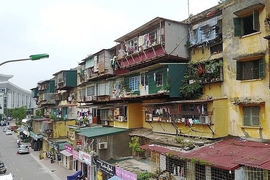 Hà Nội ưu tiên cải tạo, xây dựng lại 10 khu chung cư cũ
